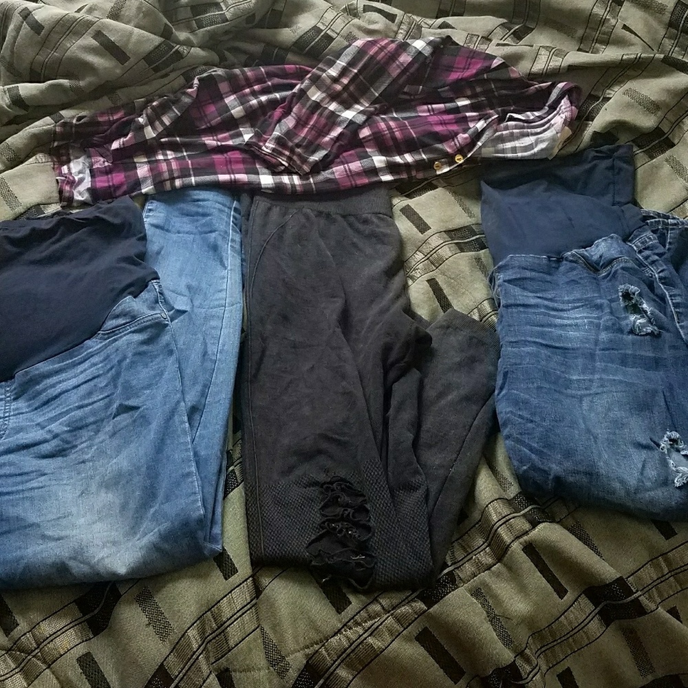 Size large maternity bundle.